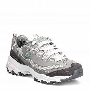 Кросівки жіночі Skechers D'Lites Extreme 11422 BKW synthetic.ua - Фото 1