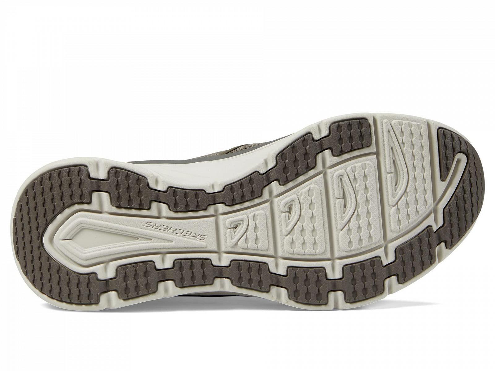 Кроссовки Skechers D'lux Walker мужские, бело-черные, фото №4
