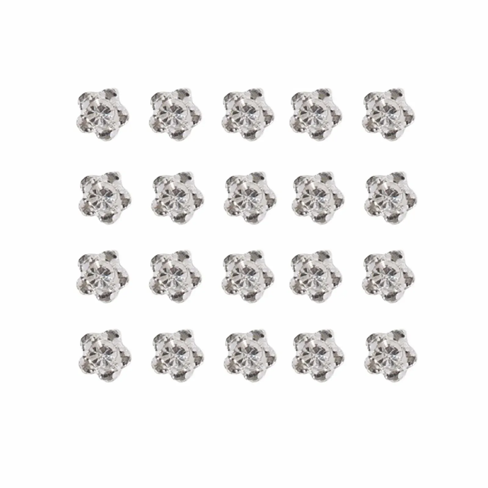 Украшения для ногтей 3D-банты Гирлянда Моделирование Сплав 1 см x 1 см, 26 штук, 5 штук, фото №1