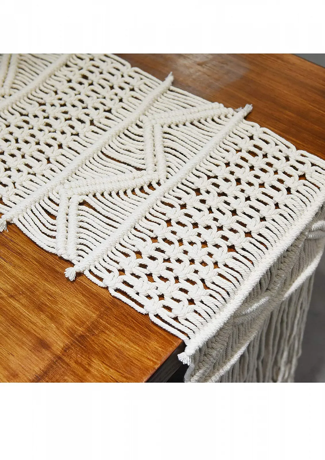 Ранер Macrame Handwoven Boho 35 см x 180 см, фото №4