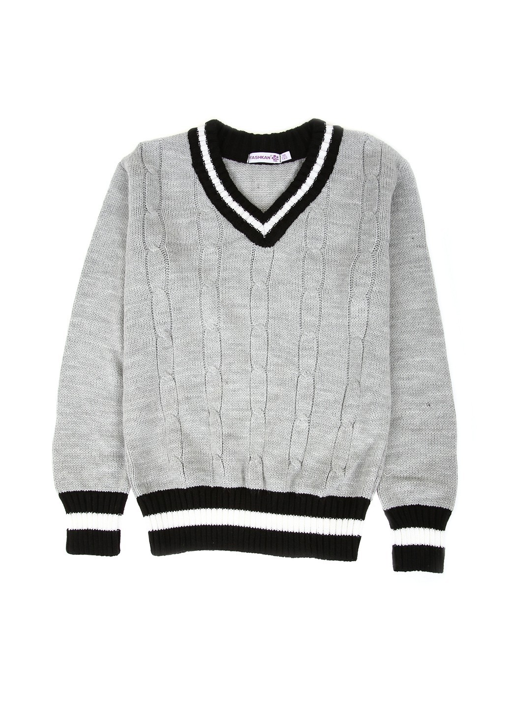 Свитер Tashkan 140см Серый (GT-3403-Lgray), фото №1