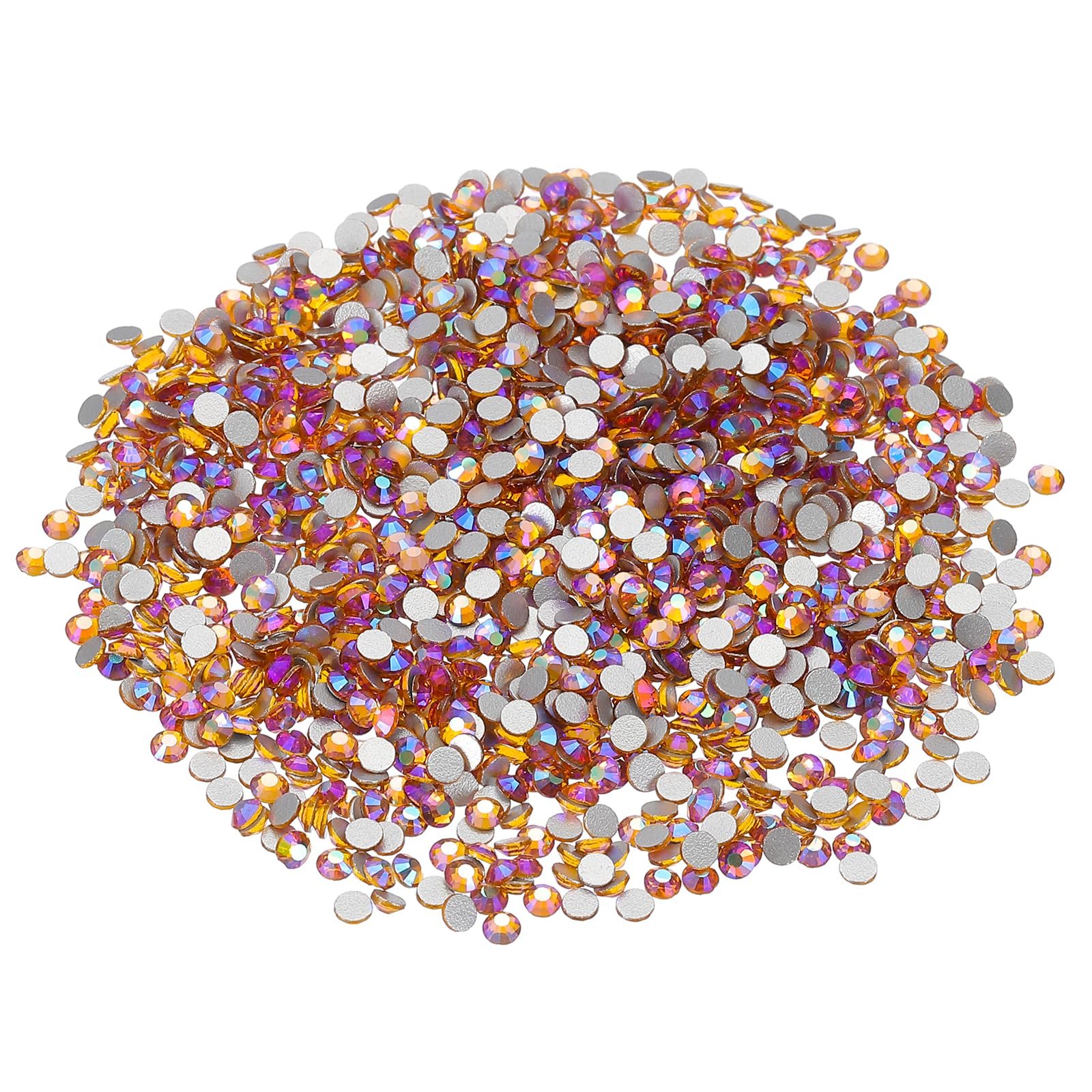 Стразы PATIKIL SS10 1440 штук, для рукоделия, костюмов, макияжа (AB шампань), фото №1