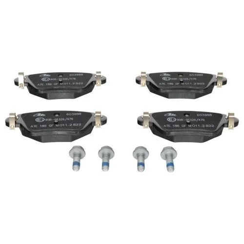 Комплект гальмівних колодок, дискове гальмо ATE 13.0460-3988.2 для FORD JAGUAR RENAULT, фото №2