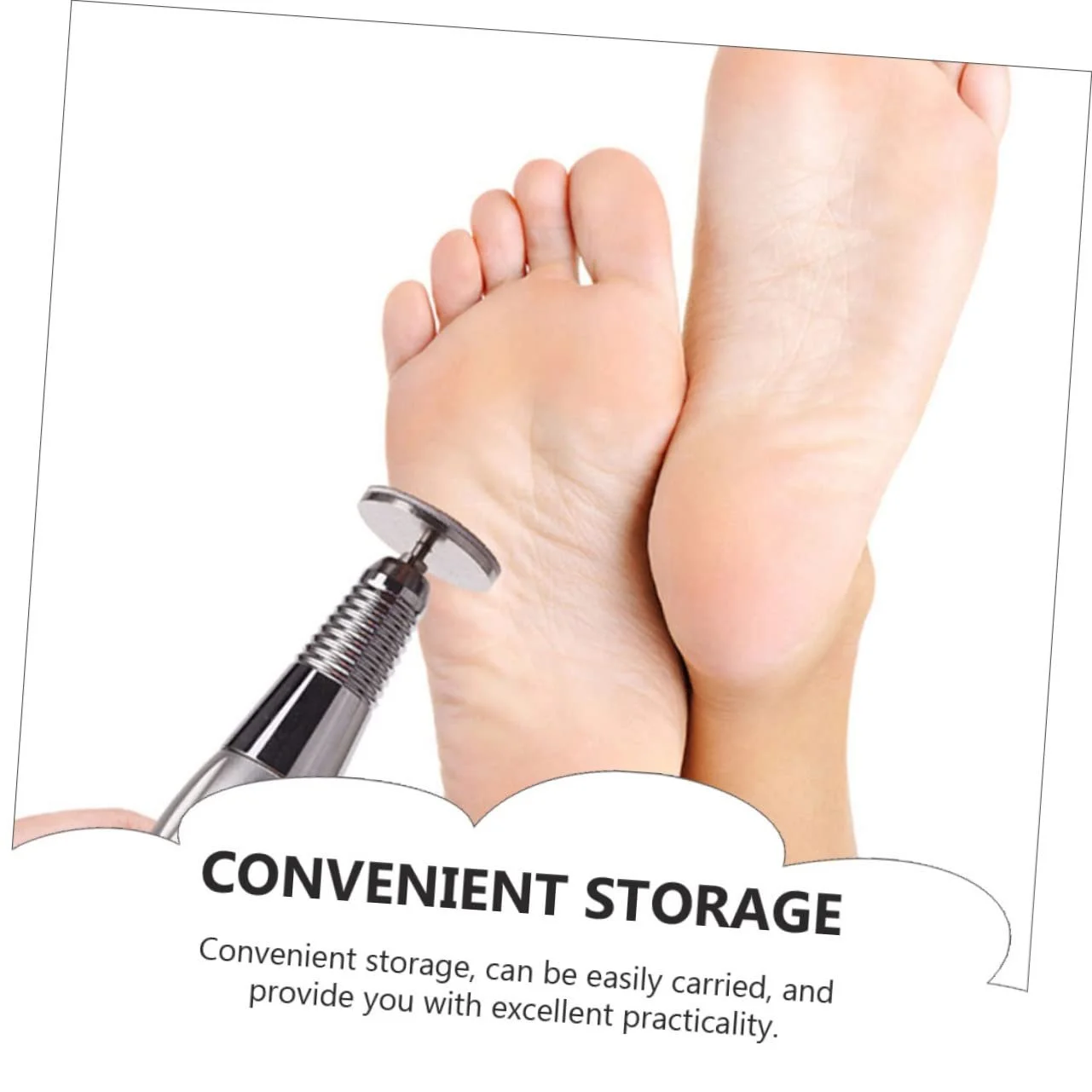 Полировальная насадка WRITWAA 1tasche для педикюра, электрическая шлифовальная, прочная, фото №4