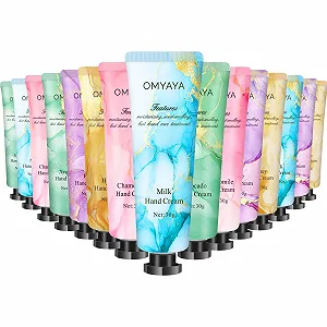Крем для рук, набір 15 штук, троянда, молоко, ромашка, мед, авокадо - Фото 1