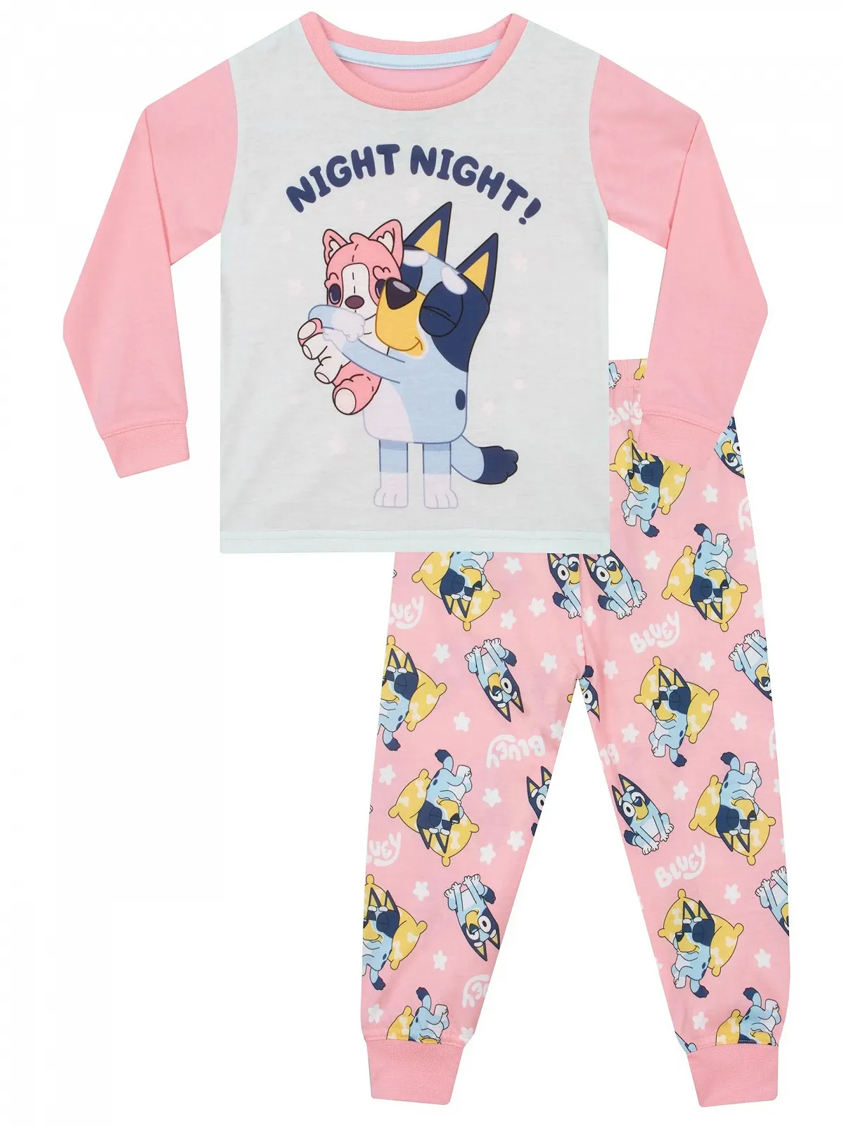 Пижама BlueY Night Night с длинными рукавами для девочек, фото №1 Пижама BlueY Night Night с длинными рукавами для девочек, фото №1