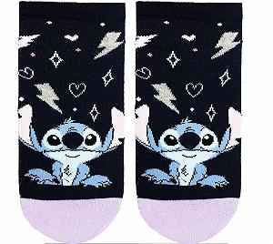 Лицензированные Disney Lilo & Stitch Женские стельки до щиколотки - 3 пары, разноцветные synthetic.ua - Фото 1
