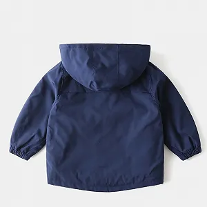 Ветровка для мальчиков Generisch Легкая детская куртка с капюшоном, повседневная шерстяная куртка, осенняя куртка, детская куртка, переходная куртка, рождественский наряд synthetic.ua - Фото 1