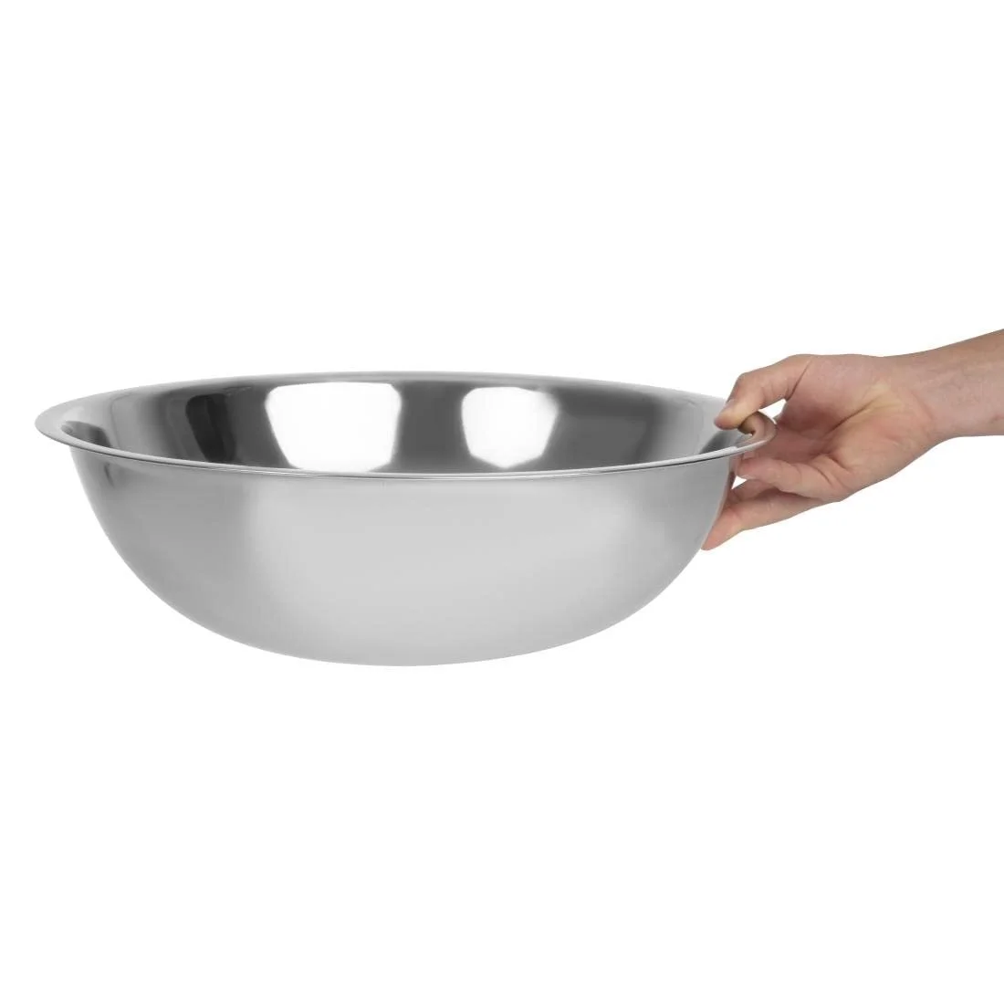 Миска для смешивания Vogue Stainless Steel 12 л, фото №4 Миска для смешивания Vogue Stainless Steel 12 л, фото №4