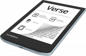 Електронна книга 6" PocketBook Verse PB629 / 8ГБ / Wi-Fi / SD слот / Сенсорний E-Ink екран (1024 × 758) / Настроювана яскравість / До 4 тижнів роботи від батареї / Блакитний ціна на synthetic.ua - Фото 1 Електронна книга 6" PocketBook Verse PB629 / 8ГБ / Wi-Fi / SD слот / Сенсорний E-Ink екран (1024 × 758) / Настроювана яскравість / До 4 тижнів роботи від батареї / Блакитний synthetic.ua - Фото 1