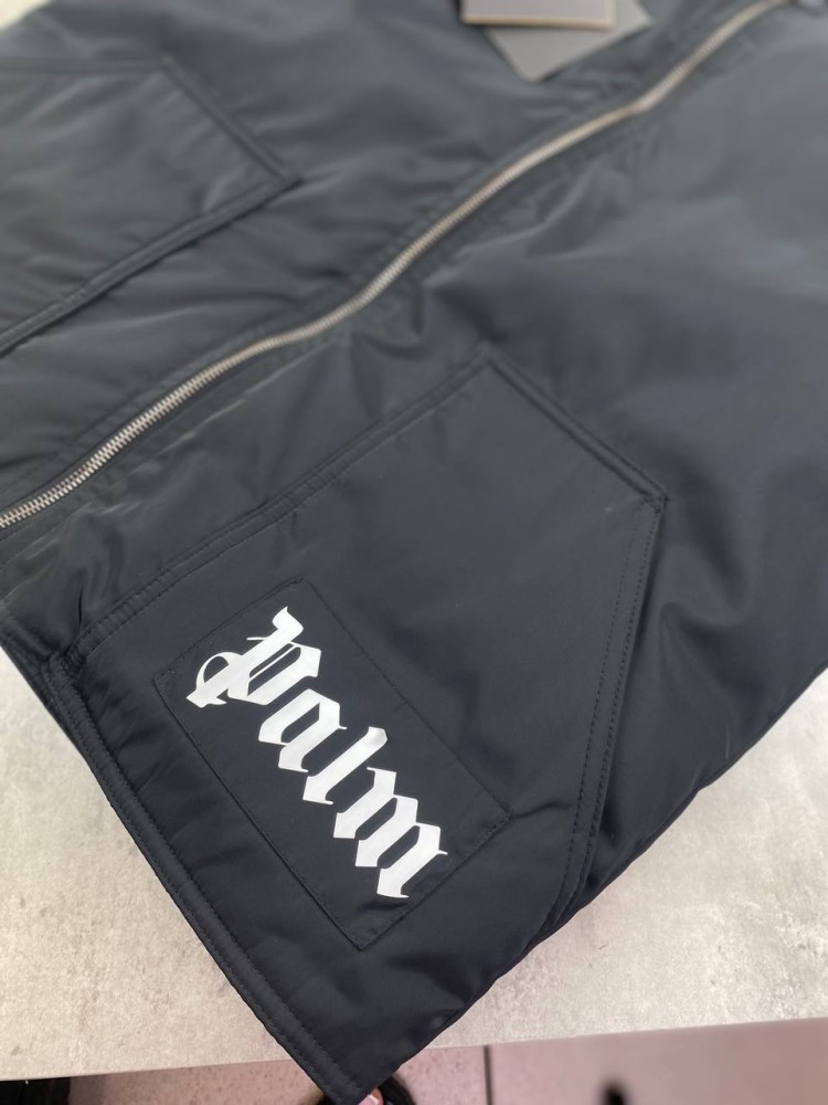 Жилет черный Palm Angels v025, фото №9