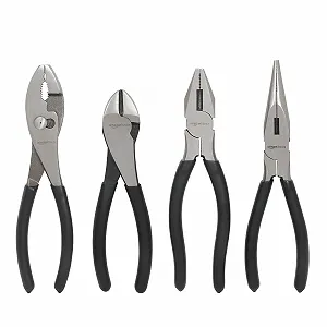 Набор плоскогубцев AmazonBasics Tools, 4 шт. - Фото 1