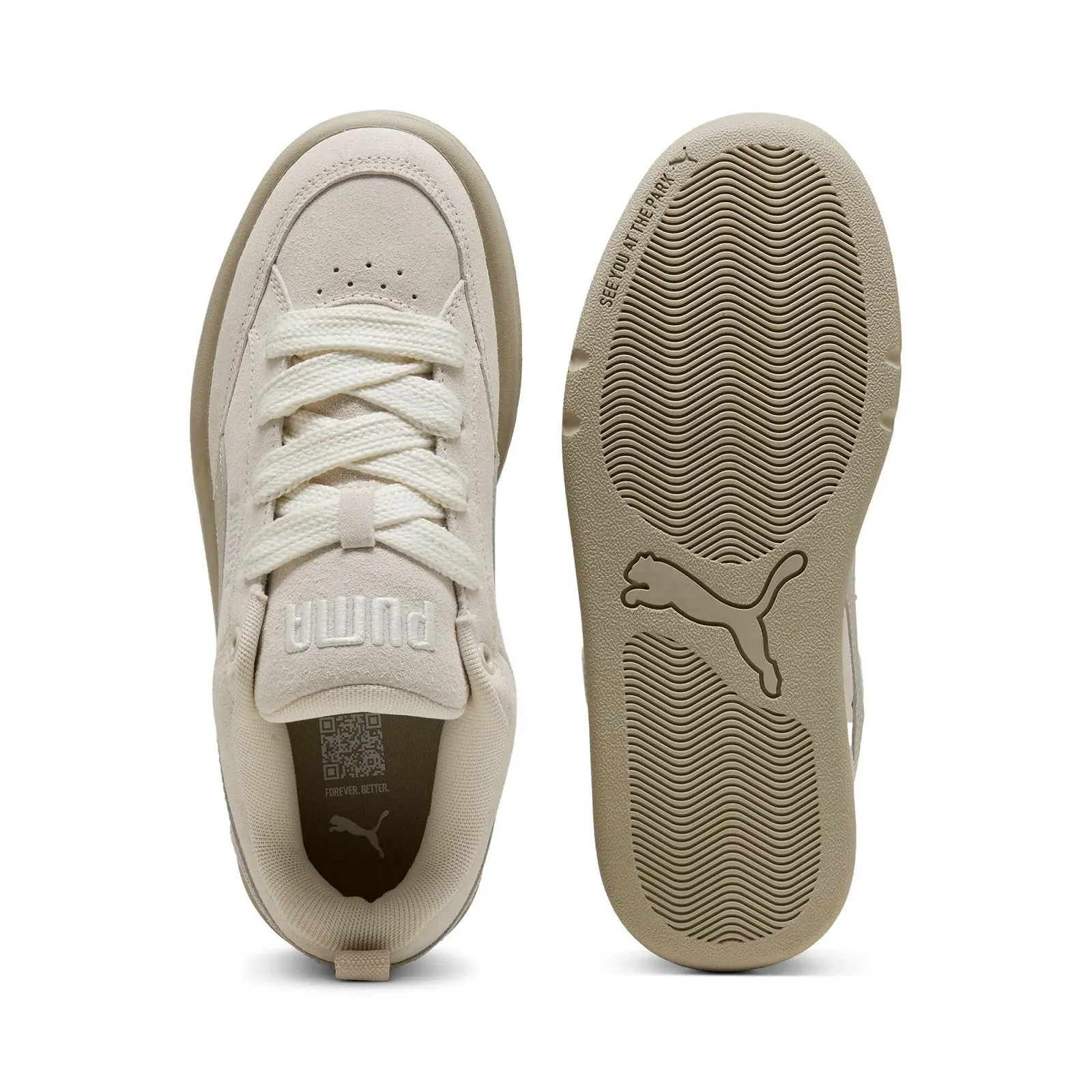 Кроссовки PUMA Park Lifestyle Raw Unisex 401606 White, фото №4 Кроссовки PUMA Park Lifestyle Raw Unisex 401606 White, фото №4