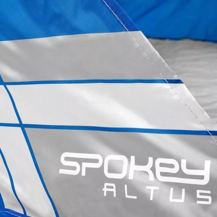 Пляжная палатка тент автомат самораскладывающаяся для отдыха на море Spokey Altus 195x100x85 см Желто-синяя, фото №7