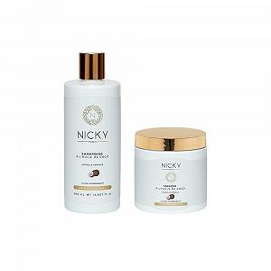 Шампунь Hair Mask Nicky Paris Coco Shampoo 500 мл + Маска для волос 500 мл - Фото 1