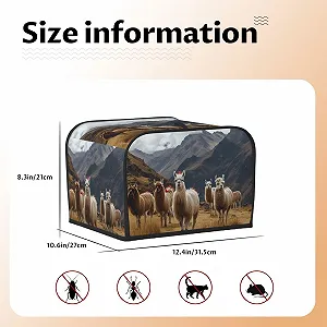 Чехол для тостера на 4 ломтика с двумя карманами, сверхмягкий цена на synthetic.ua - Фото 1 Чехол для тостера на 4 ломтика с двумя карманами, сверхмягкий synthetic.ua - Фото 1