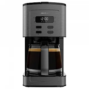 Купить Кофеварка Cecotec Coffee 56 Time, 800 Вт, программируйте свой кофе, нержавеющая сталь, ЖК-экран, защита от капель, емкость 1,3 л, 12 чашек, автоматическое выключение, резервуар с окошком - Фото 1 Кофеварка Cecotec Coffee 56 Time, 800 Вт, программируйте свой кофе, нержавеющая сталь, ЖК-экран, защита от капель, емкость 1,3 л, 12 чашек, автоматическое выключение, резервуар с окошком - Фото 1