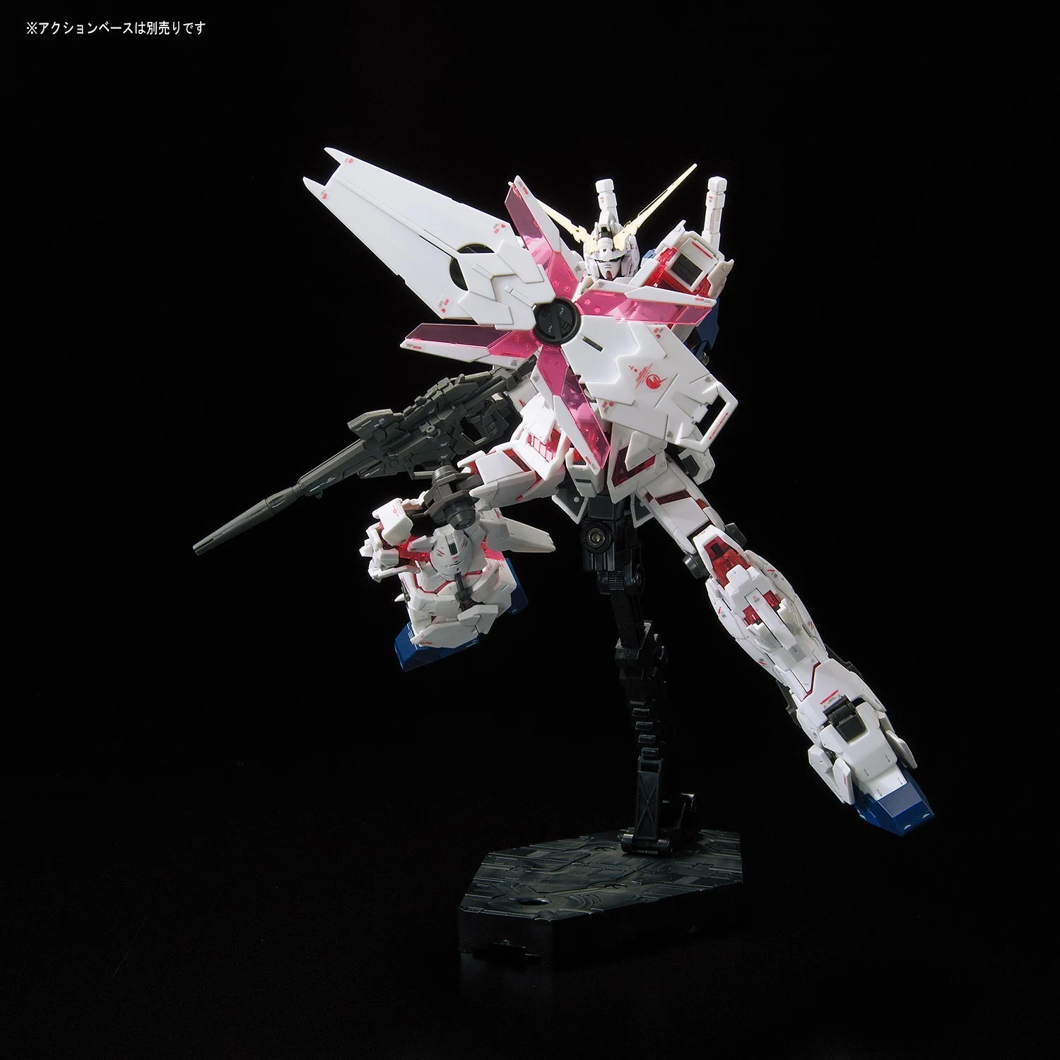 Фігурка-конструктор Bandai Hobby RG 1/144 BAN216741 UC Unicorn Gundam Мультиколір 8 дюймів, фото №22