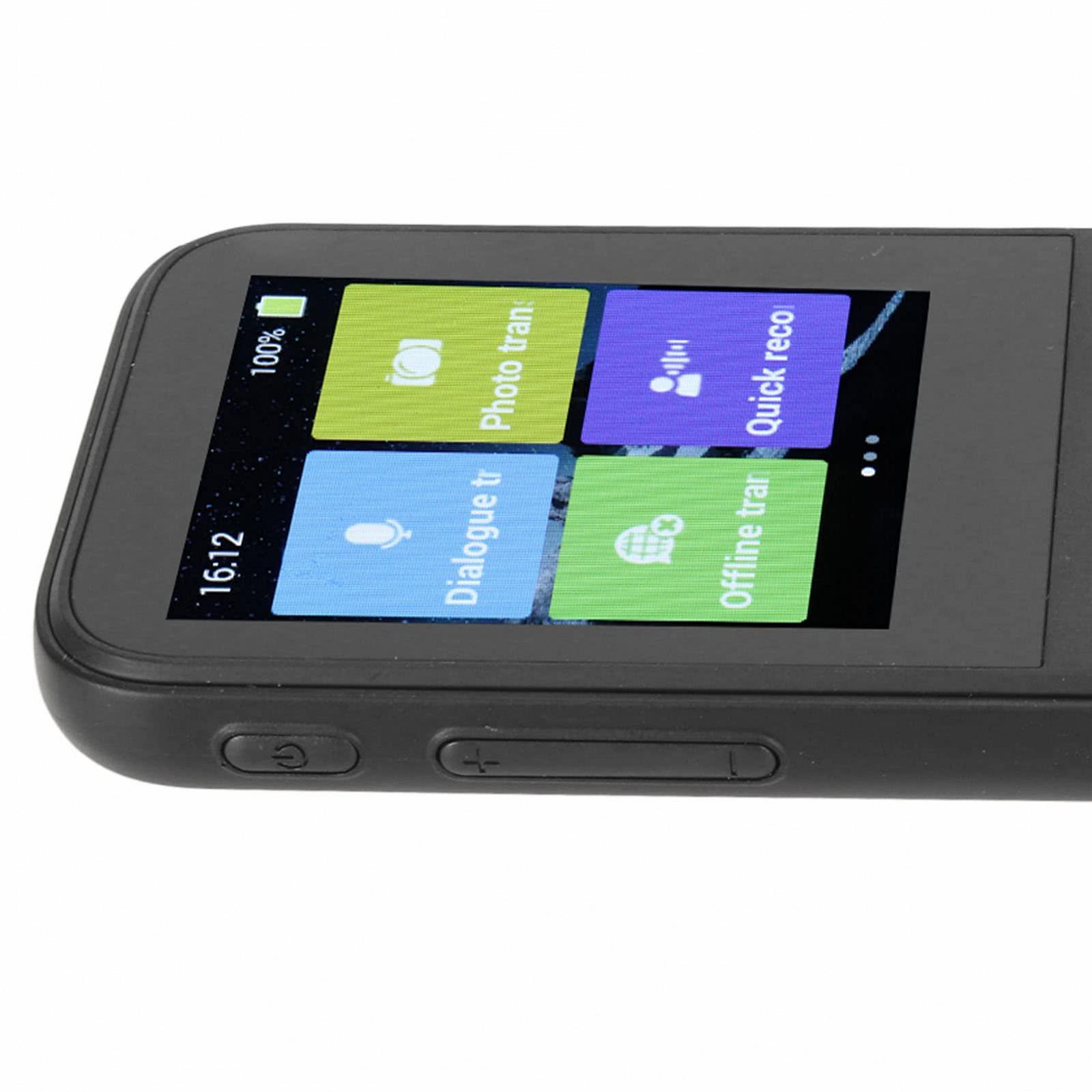 Голосовой переводчик Cryfokt, Интеллектуальный переводчик, 1500 мАч Большая батарея, 134 онлайн языка для обучения, фото №7