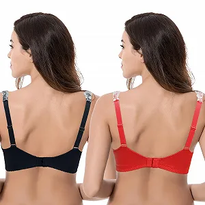 Кружевной бюстгальтер Curve Muse Plus Size Без подкладки, без косточек, 75D Упаковка 2 шт. Черный, красный цена на synthetic.ua - Фото 1 Кружевной бюстгальтер Curve Muse Plus Size Без подкладки, без косточек, 75D Упаковка 2 шт. Черный, красный synthetic.ua - Фото 1