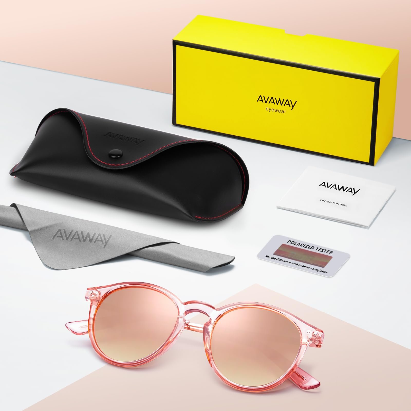 Сонцезахисні окуляри Круглі AVAWAY Ретро Вінтаж Поляризовані UV400, фото №6 Сонцезахисні окуляри Круглі AVAWAY Ретро Вінтаж Поляризовані UV400, фото №6