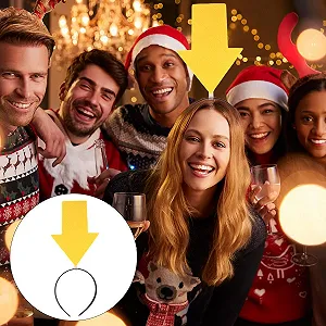 Обруч на голову со стрелой 6 штук synthetic.ua - Фото 1