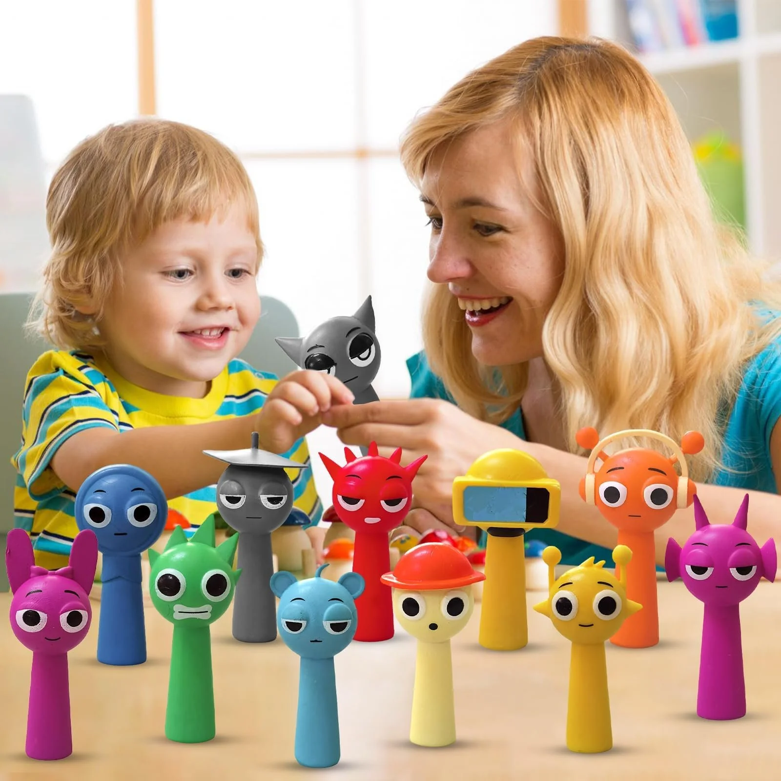 Набор игровых фигурок Sprunki Style 1, фото №6