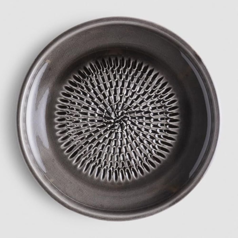 Терка Evergrate Charcoal / Керамічна / з щіткою та книгою рецептів, фото №2 Терка Evergrate Charcoal / Керамічна / з щіткою та книгою рецептів, фото №2