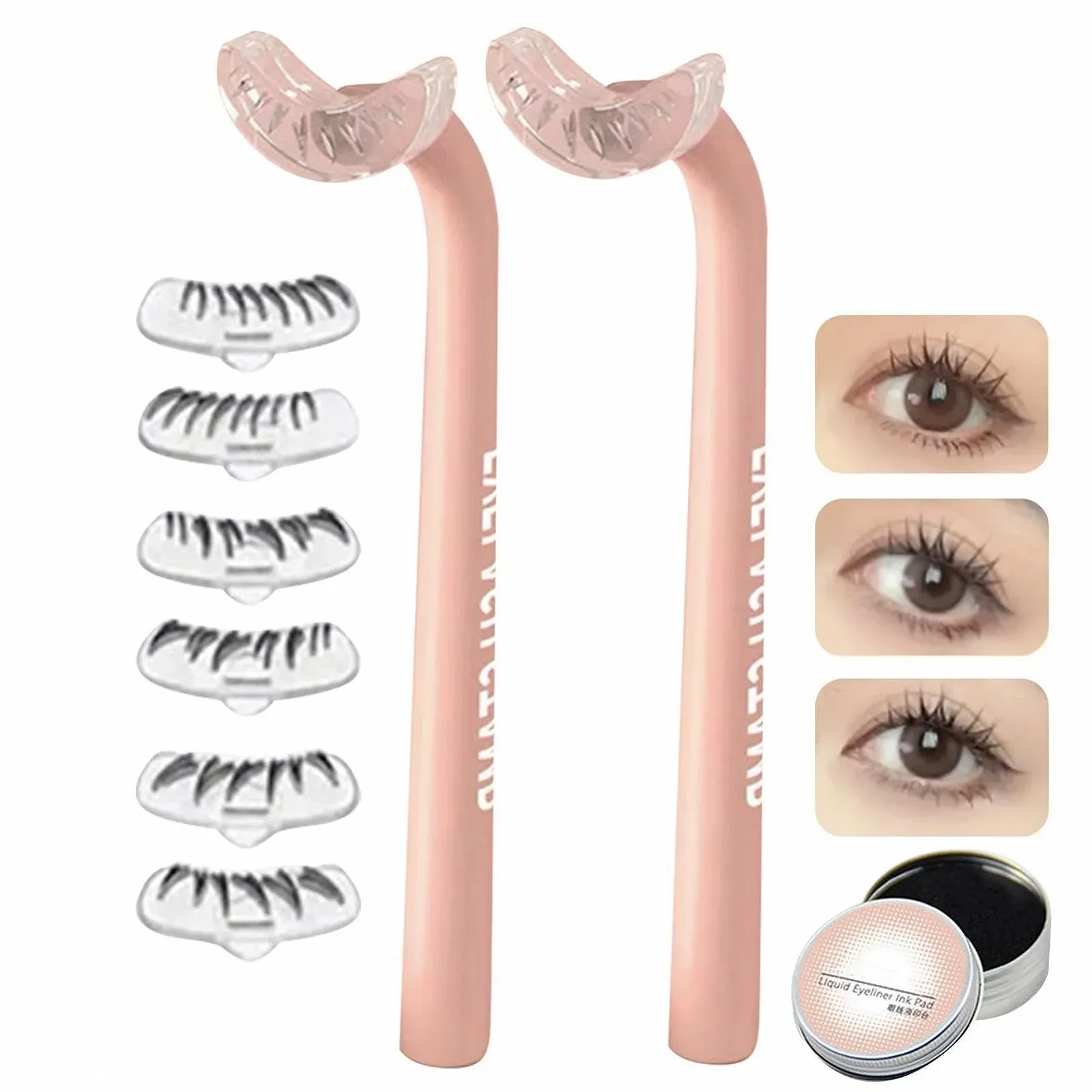 Инструмент Wezalget Lower Eyelash Stamp густые, идеальные нижние ресницы, фото №2