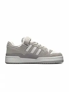 Женские кроссовки Adidas Forum 84 Low Gray White - Фото 1