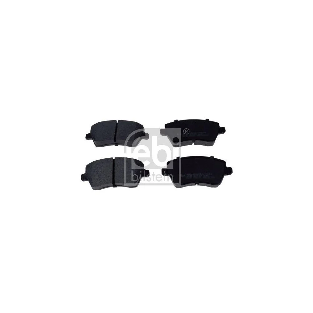 Комплект гальмівних колодок, дискове гальмо FEBI BILSTEIN 16523 для MERCEDES-BENZ NISSAN, фото №2