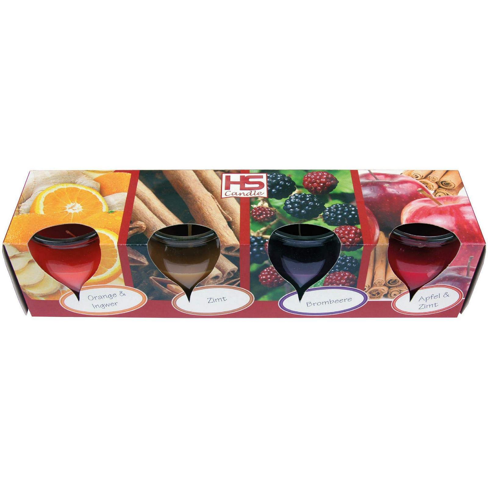 Свічка HS Candle ароматичні із відбором у пакунку 12 шт., фото №3