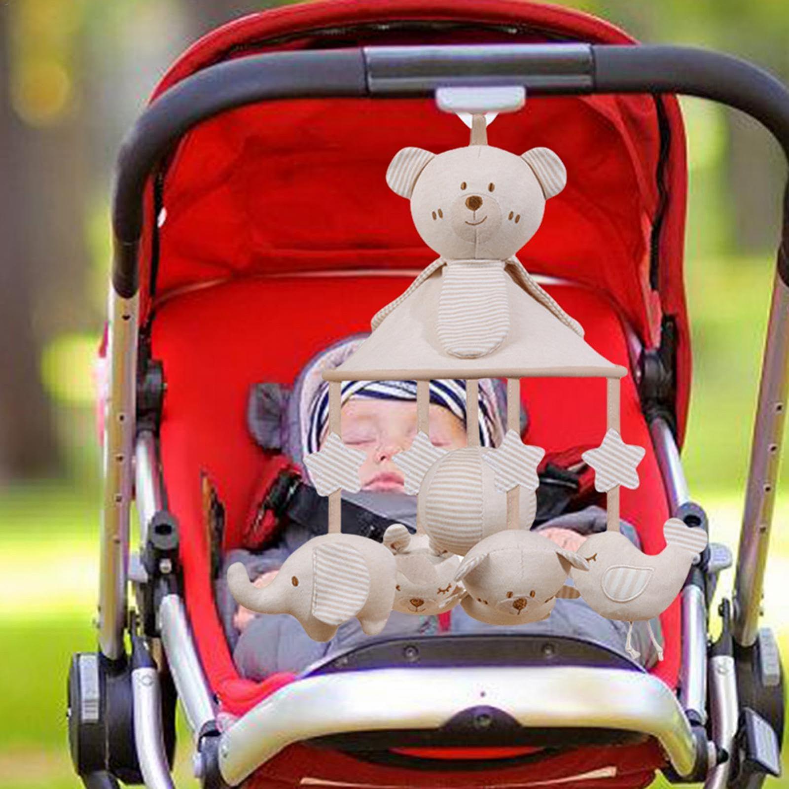 Музыкальный мобиль Crib для девочек - Милые животные для детской кроватки, фото №3
