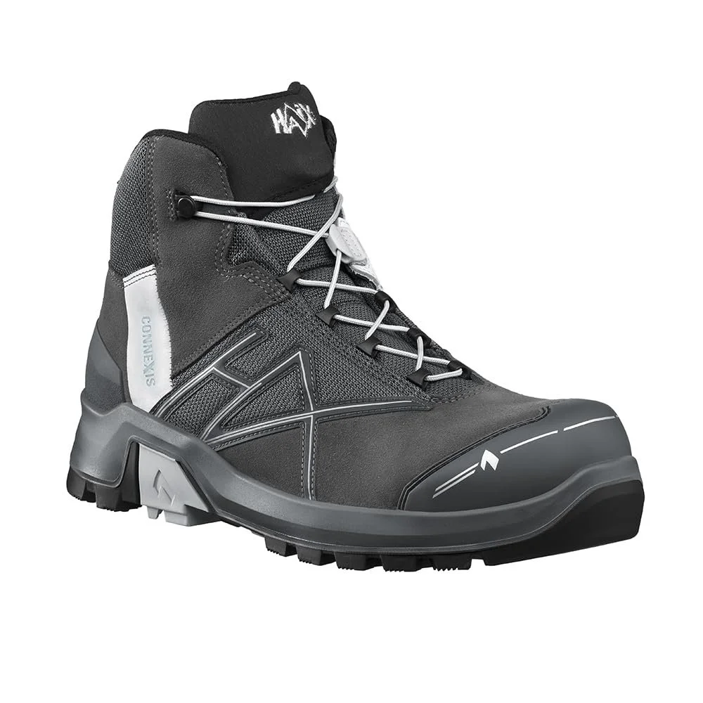 Черевики HAIX CONNEXIS Safety+ GTX Mid Grey/Silver, фото №1