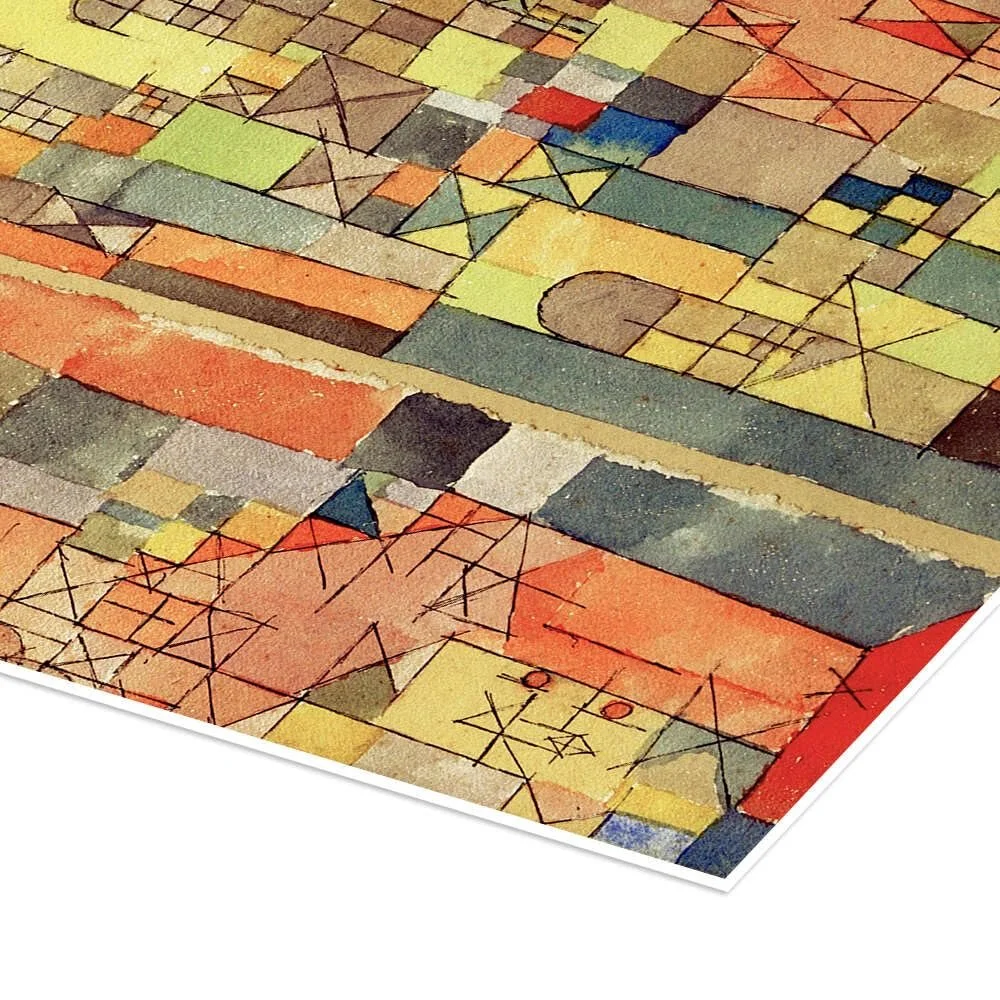 Постер Paul Klee Dogmatische Komposition 60 x 80 см Разноцветный, фото №3