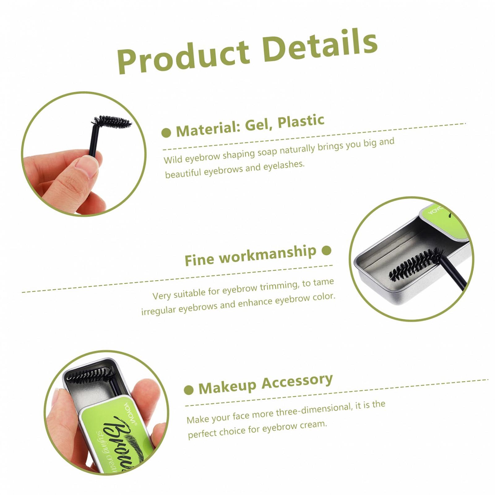 Набір Laminierungsний набір Mascara Minkissy 3 Sets для брів, фото №7