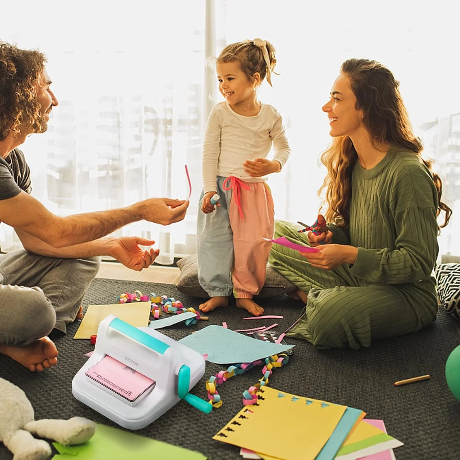 Ручная машина для вырубки и тиснения VEVOR 26042-KIT White, фото №9 Ручная машина для вырубки и тиснения VEVOR 26042-KIT White, фото №9