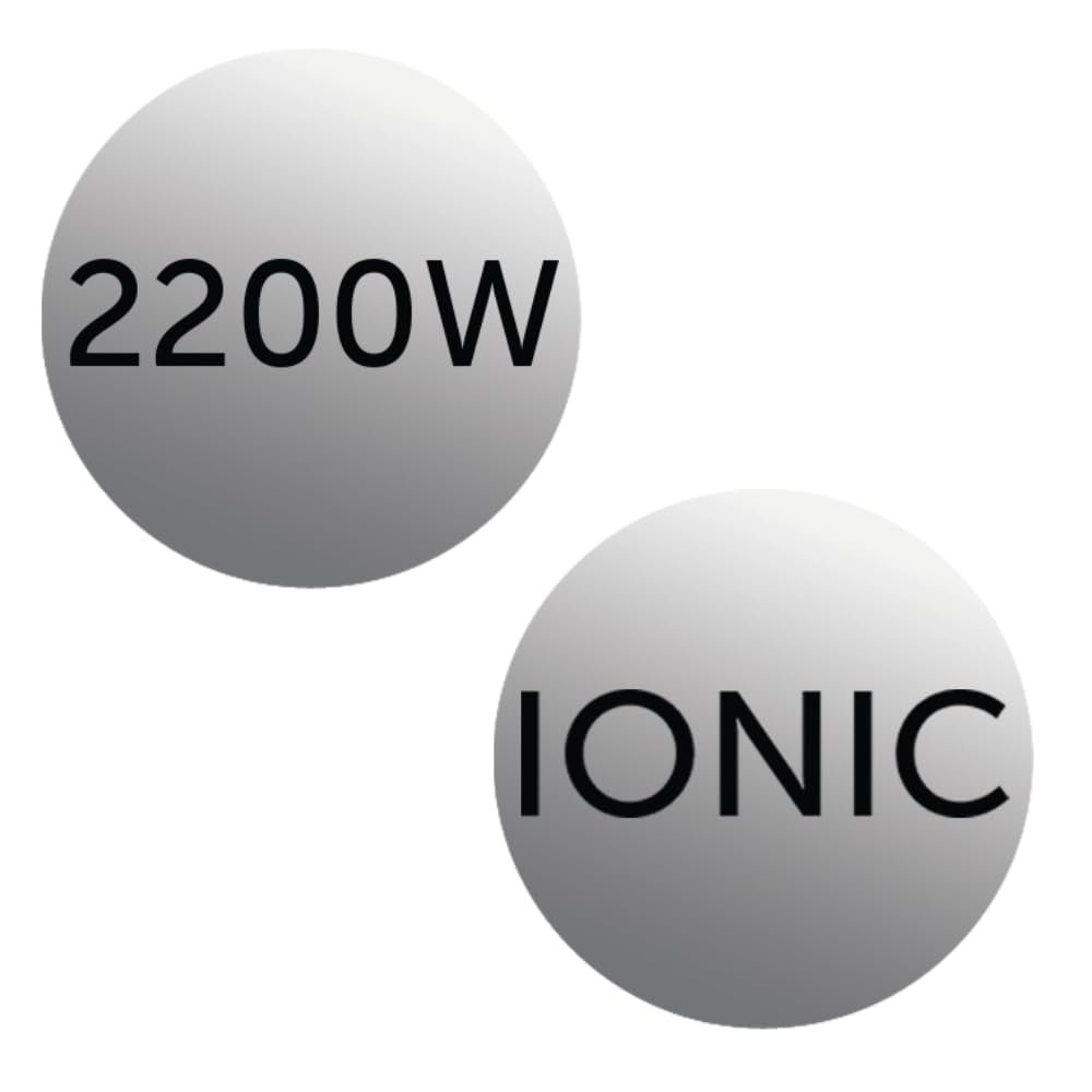 Фен Remington Ionic D3198, 2200 Вт, кольцо с керамическим покрытием Ion Care: мягкая укладка и равномерное распределение тепла, 3 режима нагрева и 2 отдельных режима вентилятора + режим холодного воздуха, 2 насадки, фото №4