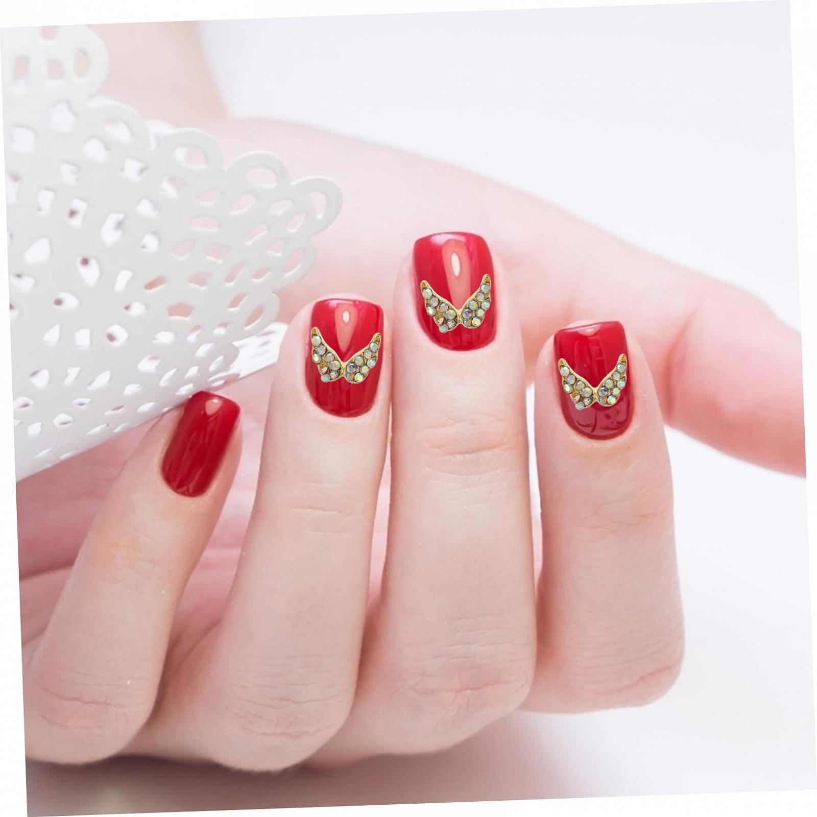 Стрази для нігтів Крила Блискітки., фото №8