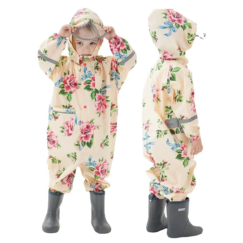 Дитячий дощовий комбінезон Wetry, цілісний, дихаючий, фото №1