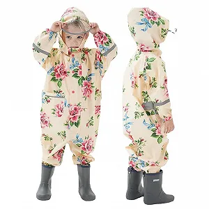 Дитячий дощовий комбінезон Wetry, цілісний, дихаючий - Фото 1