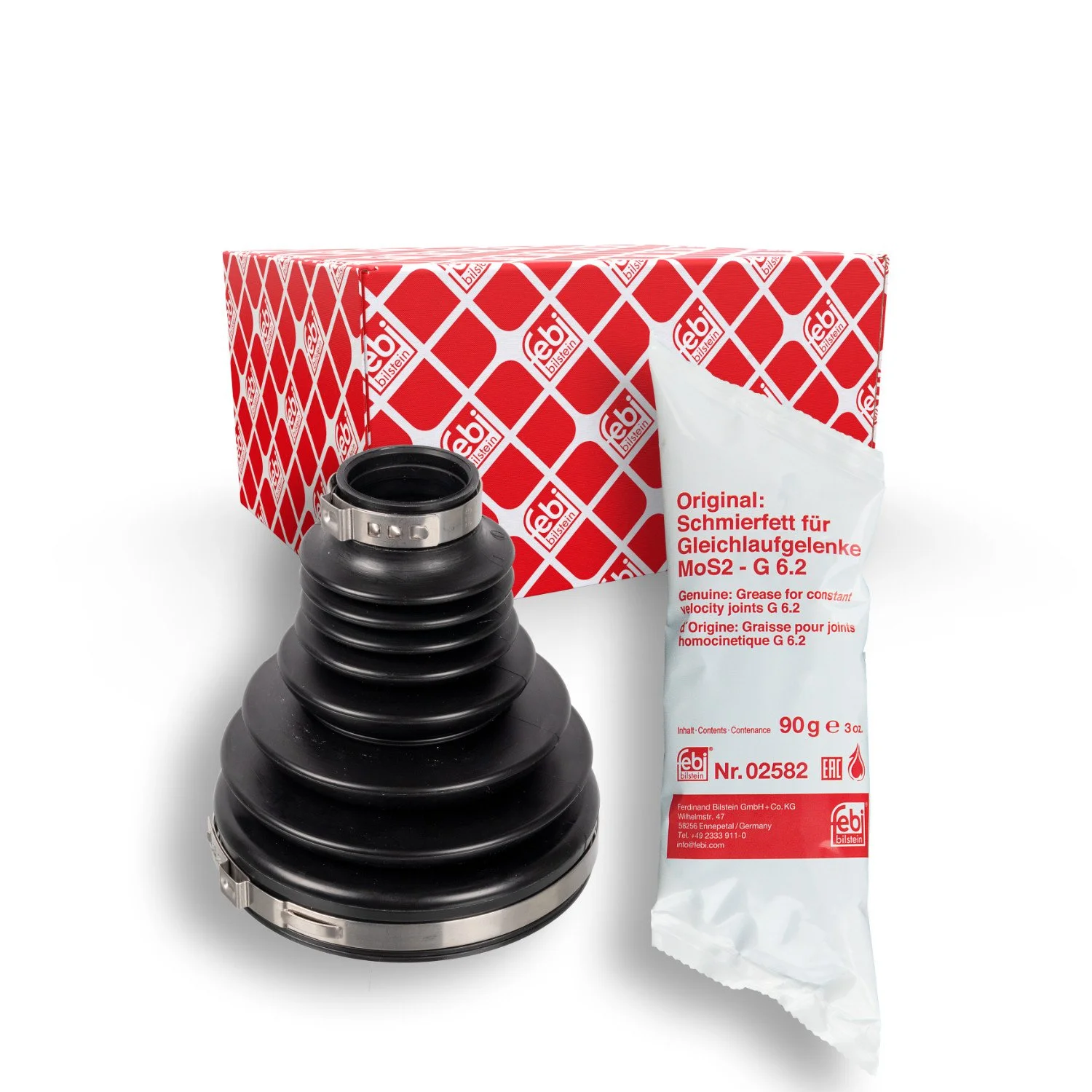 Комплект пыльника приводного вала FEBI BILSTEIN 172668, фото №1 Комплект пыльника приводного вала FEBI BILSTEIN 172668, фото №1