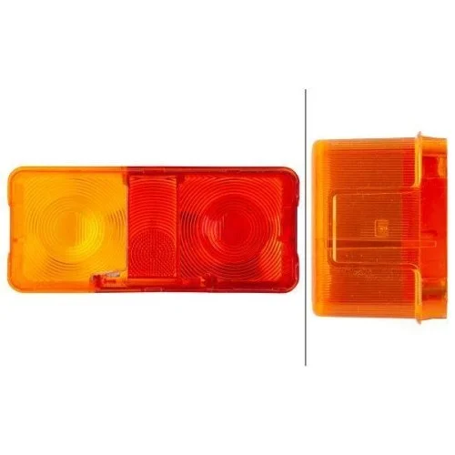 Скло заднього ліхтаря HELLA 9EL 112 741-001 для DAF FIAT FORD VOLVO VW O+K, фото №2