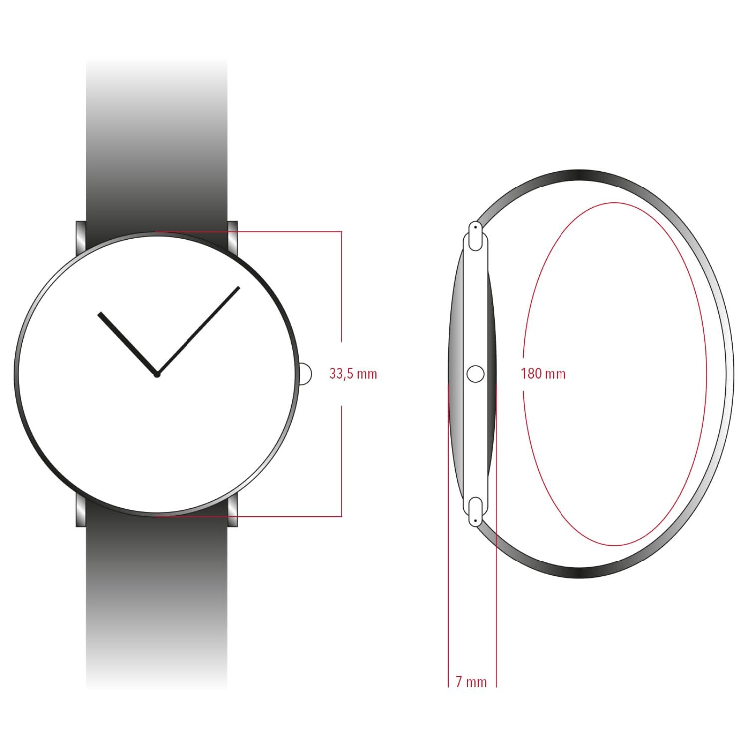 Женские часы Quartz Dugena Lin
ée Сталь Сапфировое стекло Водонепроницаемые 3 Bar, фото №3