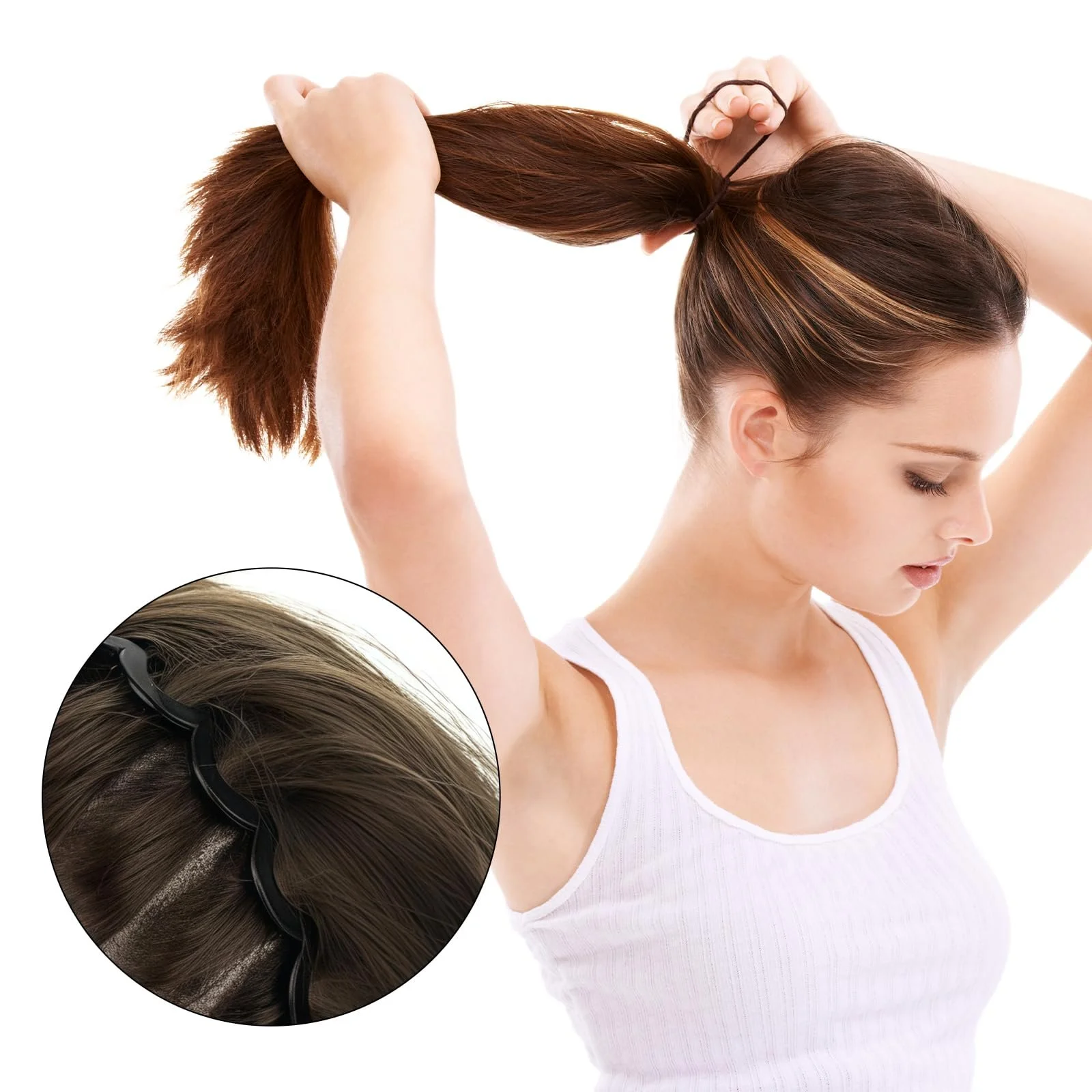 Жіночі обручі на голову Набір з 7 штук, фото №4