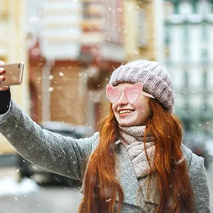 Солнцезащитные Очки Сердце Wzhtuzi Ретро 7 пар synthetic.ua - Фото 1