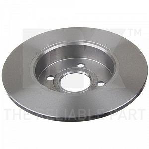 Тормозной диск NK 203655 для OPEL VAUXHALL задняя ось synthetic.ua - Фото 1