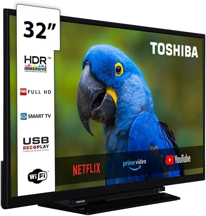 Телевізор 32" Toshiba 32L3163DG / Full HD / 60 Гц / LCD / Smart TV / Wi-Fi / T2, фото №2