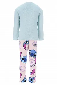 Піжама Disney Lilo and Stitch для дівчат, оксамитова футболка та довгі штани synthetic.ua - Фото 1
