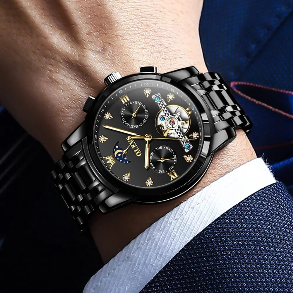 Автоматичний Чоловічий Годинник OLEVS Механічний, фото №2 Автоматичний Чоловічий Годинник OLEVS Механічний, фото №2